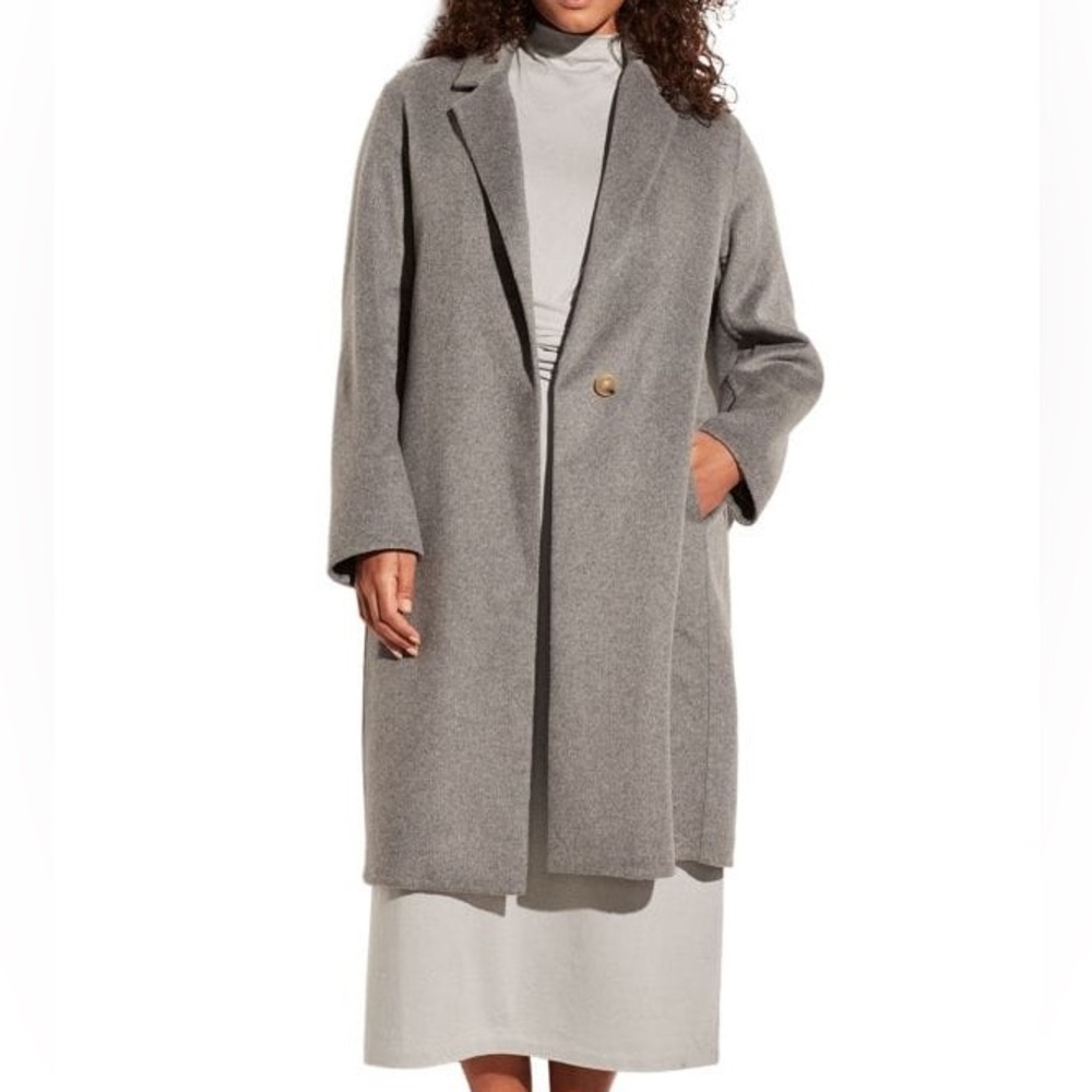 Vince wool blend long coat